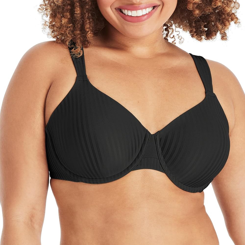 Playtex Women's Secrets All Over Smoothing Seamless Full-Coverage Underwire T-Shirt Bra