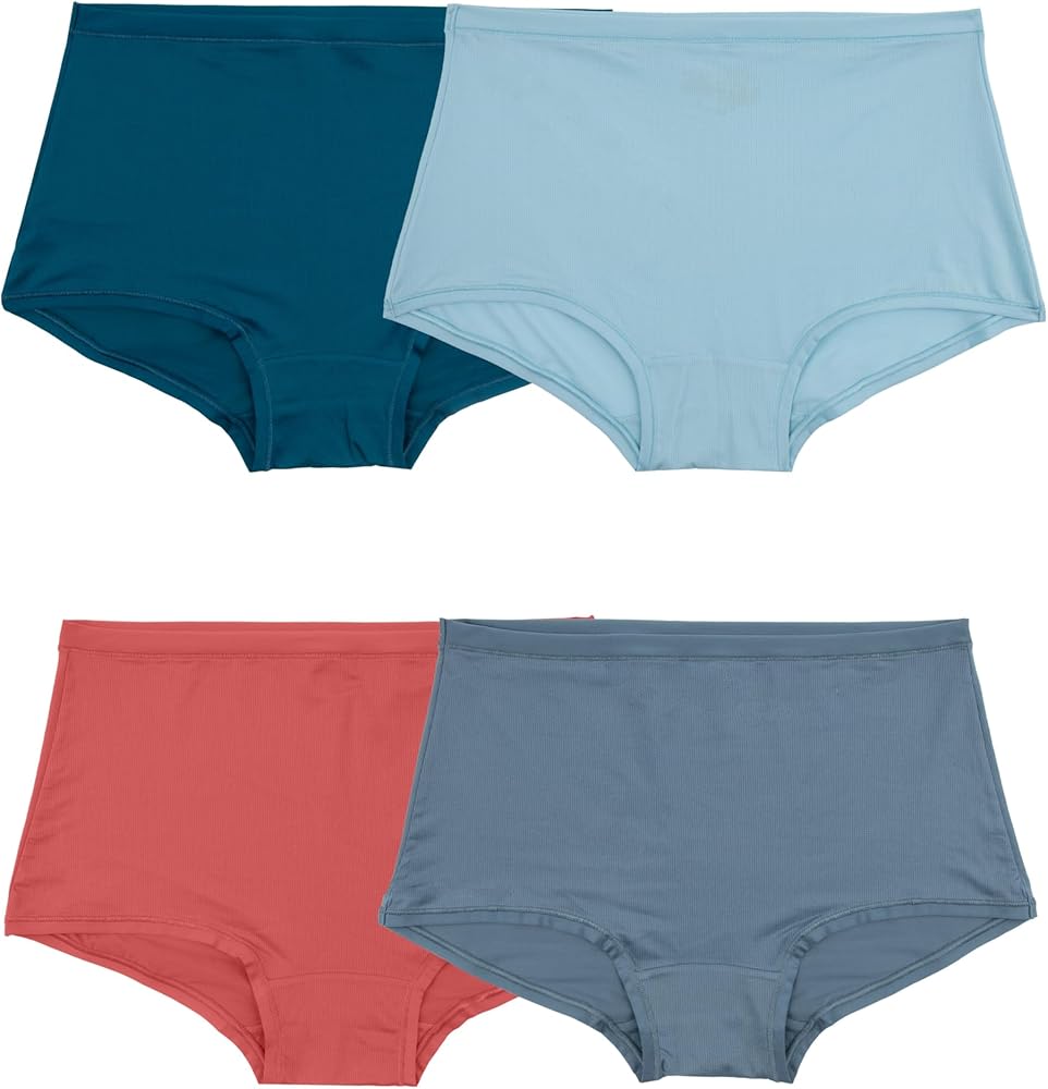 Fruit of the Loom Women's Getaway Collection, Cooling Mesh Underwear, Lightweight & Breathable