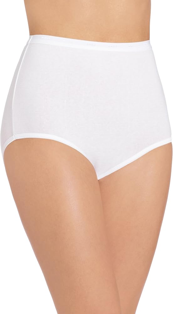 Bali Cut-fit Stretch Brief, Women’s Cotton Underwear, Full Coverage Panties