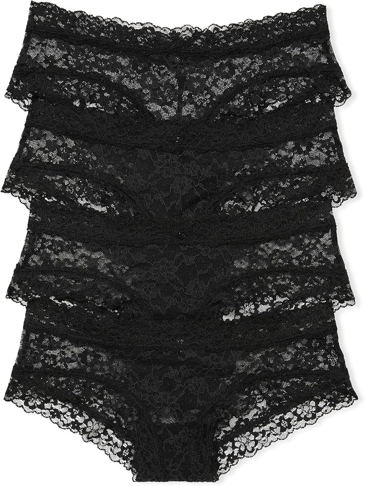 Victoria's Secret Women's Lace Cheeky Underwear, Minimal Coverage Panties for Women, Multi Pack (XS-XXL)