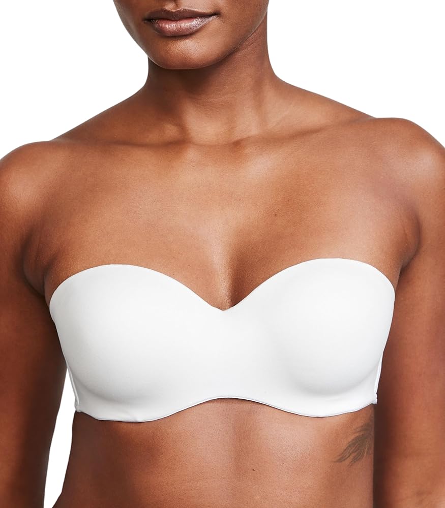 Victoria's Secret Women's Body by Victoria Lightly Lined Strapless Bra, Bras for Women (32A-38DDD)