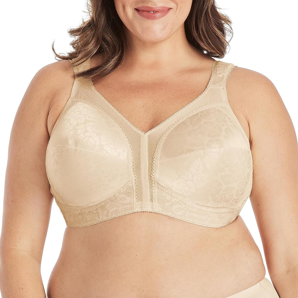 PLAYTEX Women's 18 Hour Comfort-strap Wireless, Full-coverage Bra, Single Or 2-pack