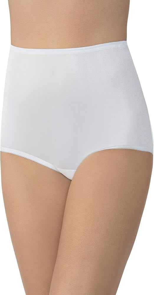 Vanity Fair Women's Underwear Perfectly Yours Traditional Cotton Brief Panties