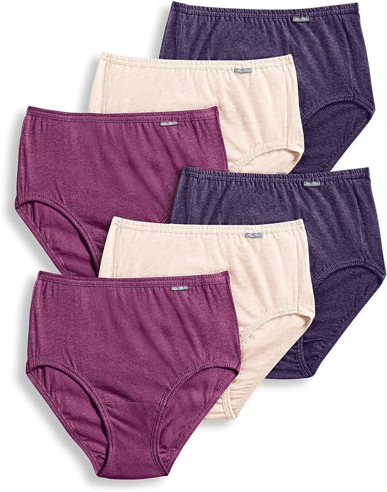 Jockey Women's Underwear Plus Size Elance Brief - 6 Pack