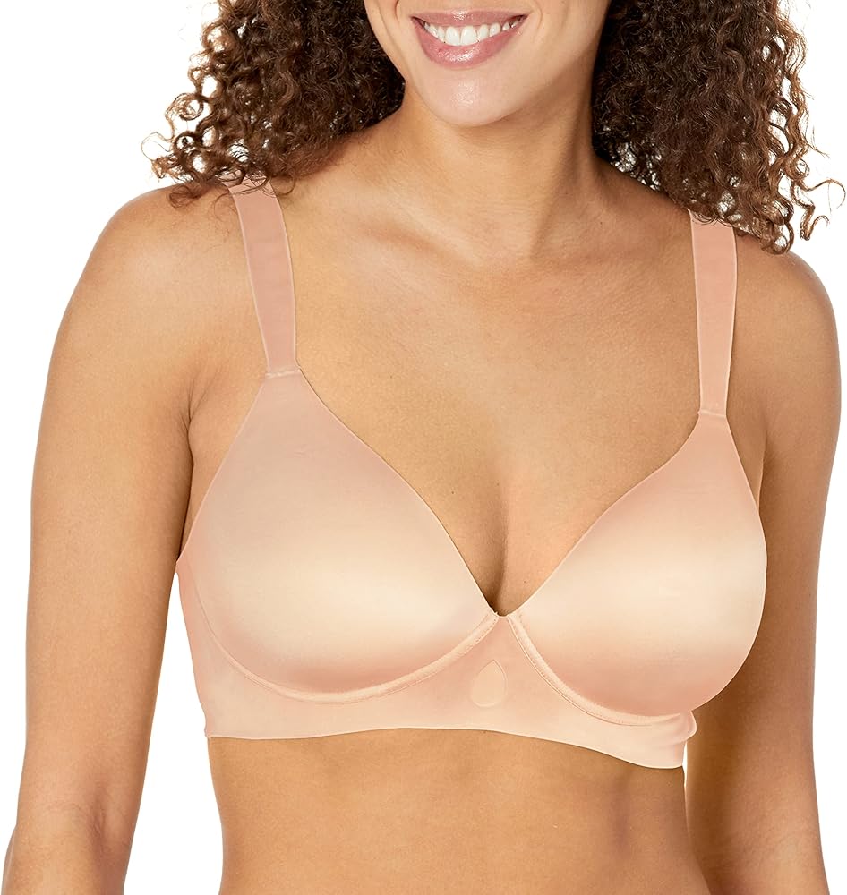 Bali Women's Comfort Revolution Wirefree Bra, Soft Touch Ultimate Wireless Support Bra