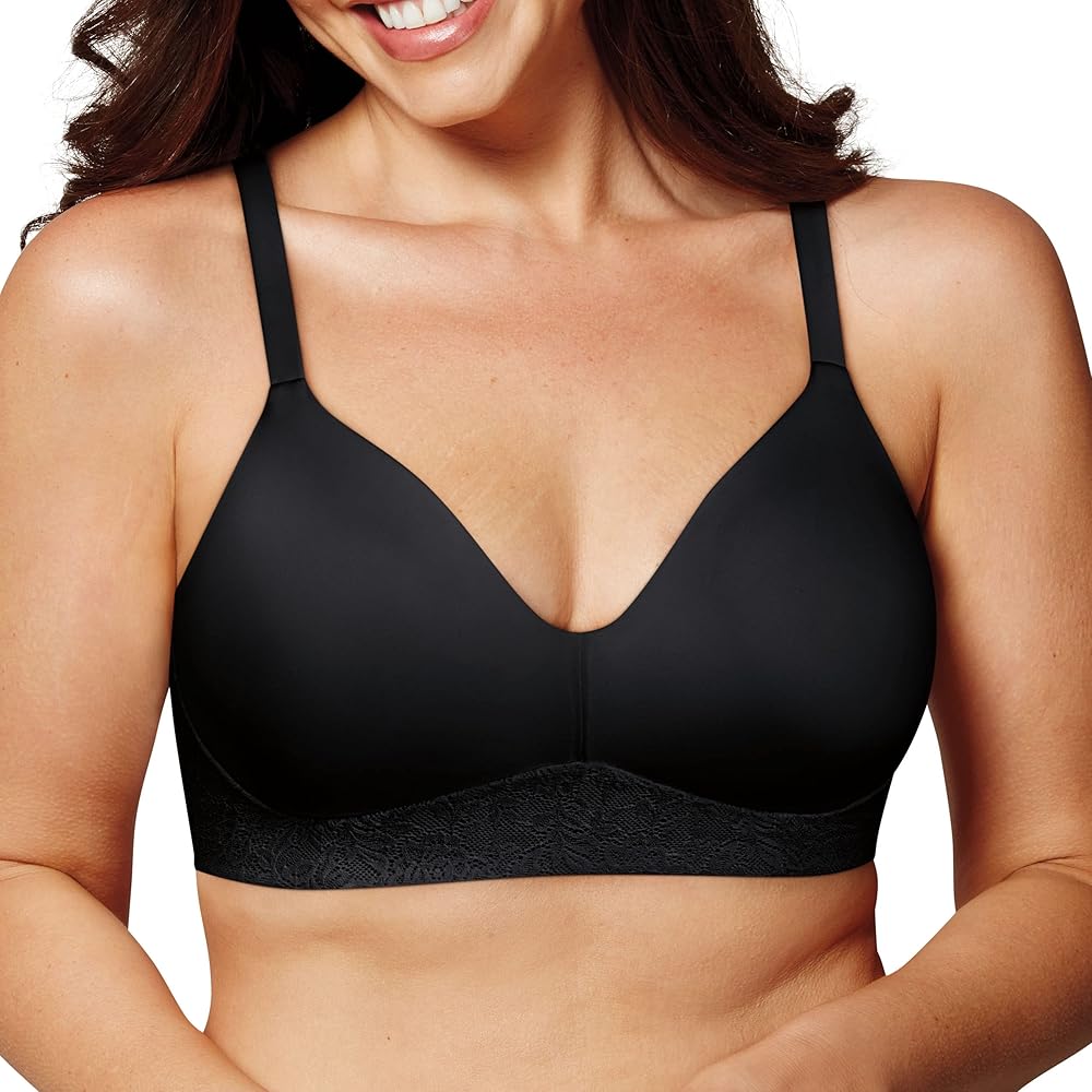 PLAYTEX Women's Secrets Ultra Soft ComfortFlex Fit Convertible Wirefree Bra Us4830