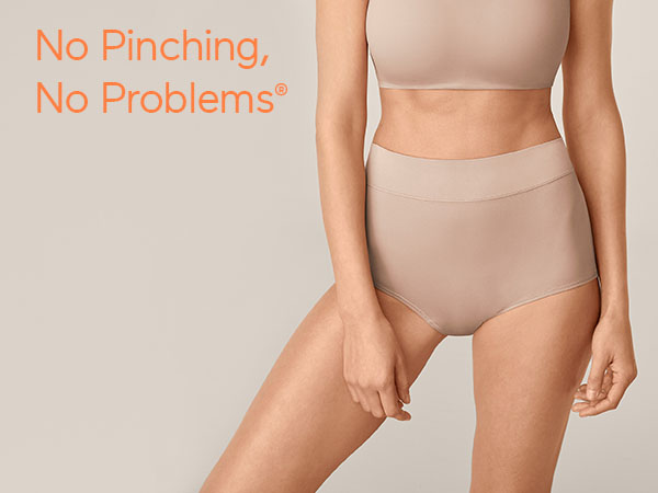 Warners No Pinching no problems panties, women''s panties, comfortable panties