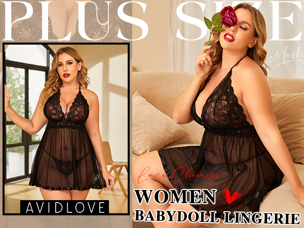 plus size sexy lingerie