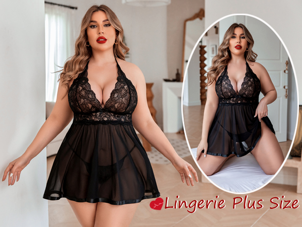 sexy plus size lingerie