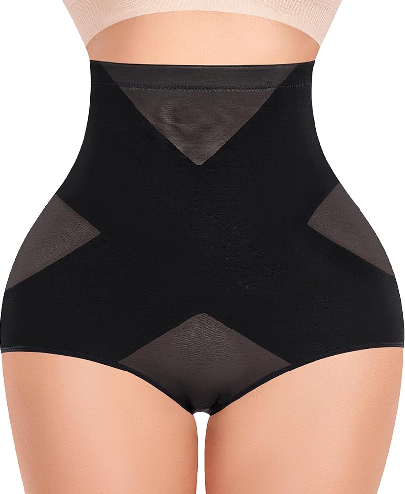 Werena Tummy Control Shapewear for Women Shaping Panties Underwear High Waisted Cincher Body Shaper Slimming Panty Girdle