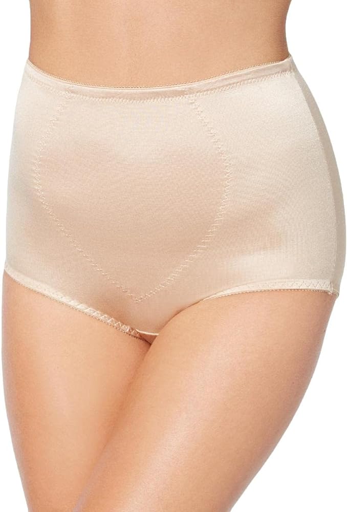 Bali Women's Firm Shapewear Pack, Shaping Brief with Tummy Control, 2-Pack