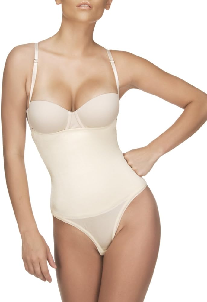 Nadine Strapless Bodysuit in Thong Color Nude Size M (36) 211