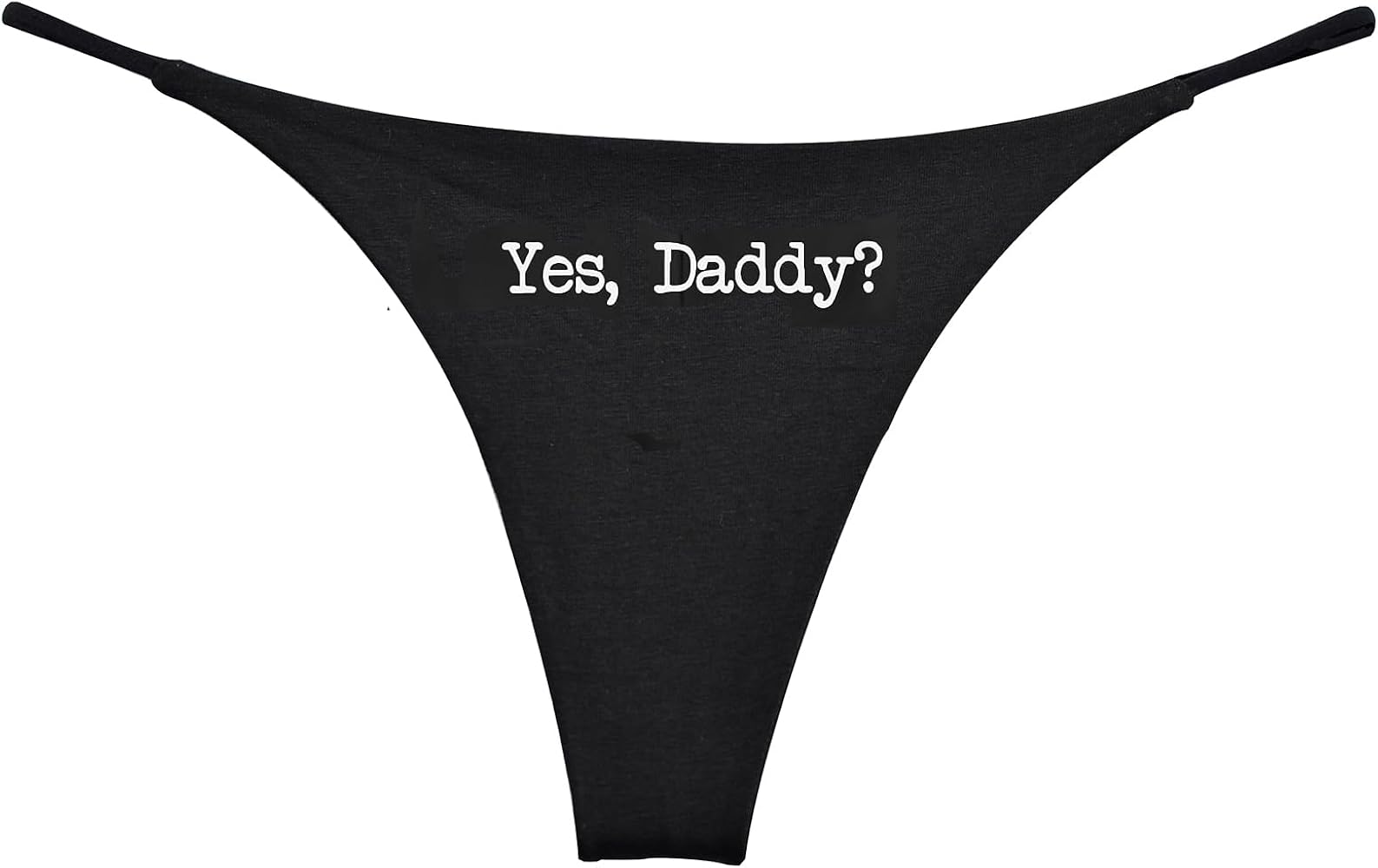 Southern Sisters Yes Daddy Thong Underwear For Women