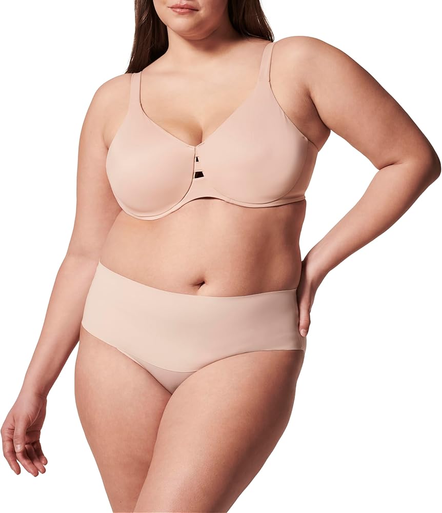 SPANX Low Profile Minimizer Bra - Minimize Breast Size by up to 1 Inch - Quick-Drying Fabric - Comfortable Bras for Women