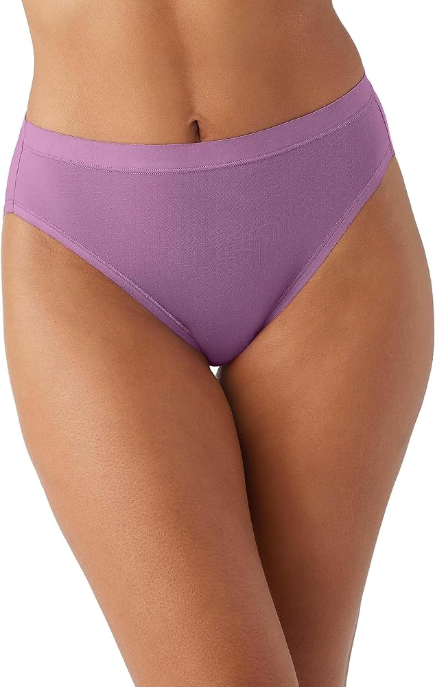 Wacoal Womens Understated Cotton Hicut Brief Panty