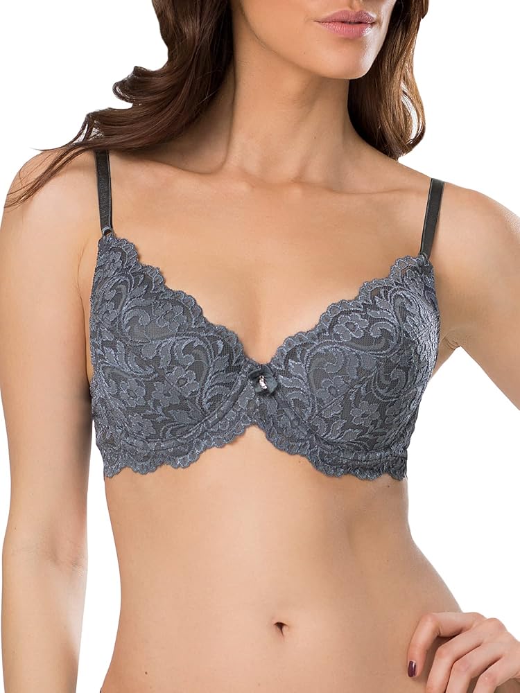 Smart & Sexy Women's Seasonal Signature Lace Push-up Bra Fashion Colors