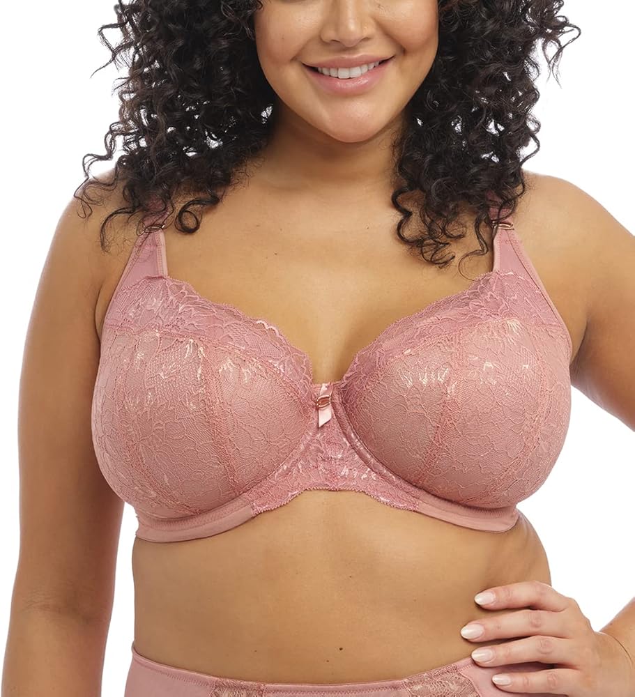 Elomi Women's Plus Size Brianna Underwire Padded Half Cup Bra