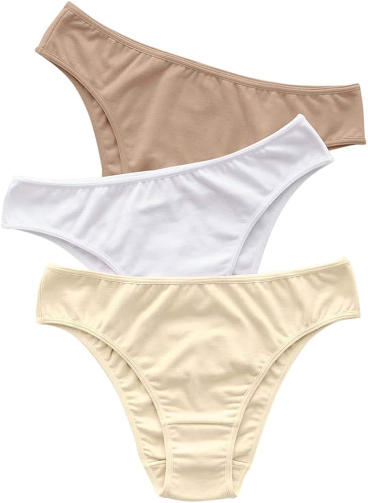 Leonisa 3-Pack no show cheeky underwear for women - Cotton panties