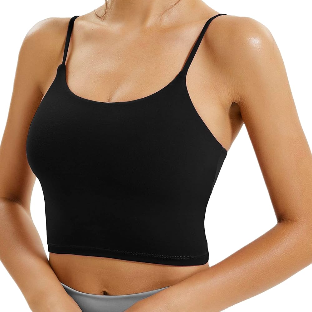 Match Womens Padded Sports Bra Fitness Workout Running Yoga Tank Top