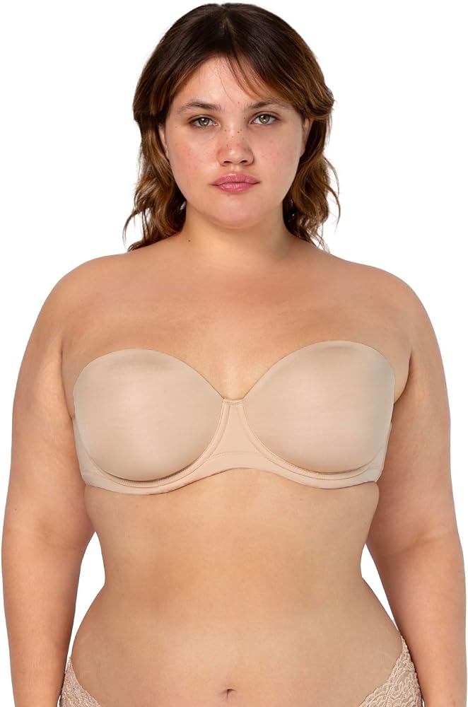 Smart & Sexy Women's Full Support Light Lined Strapless Bra