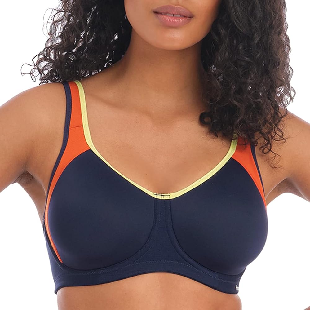 Freya Women's Sonic Underwire Spacer Molded Sports Bra, Navy Spice, 28GG