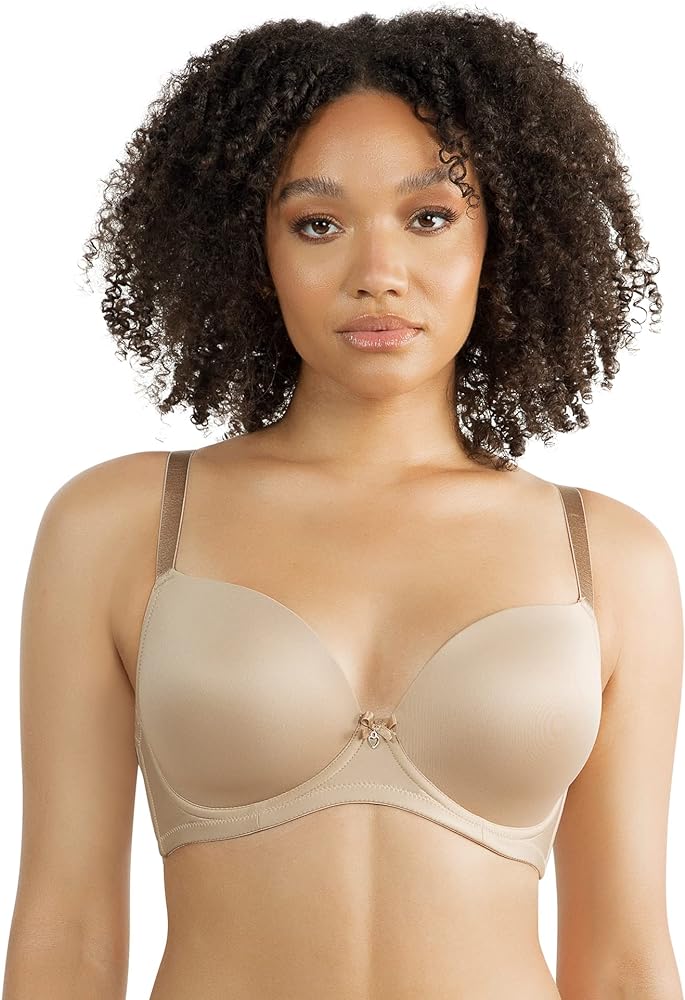 PARFAIT Jeanie Women's Full Figure Lightweight Smooth Plunge T-Shirt Bra Style 4801