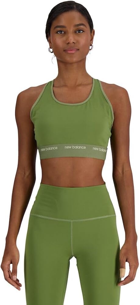 New Balance Women's Nb Sleek Medium Support Sports Bra