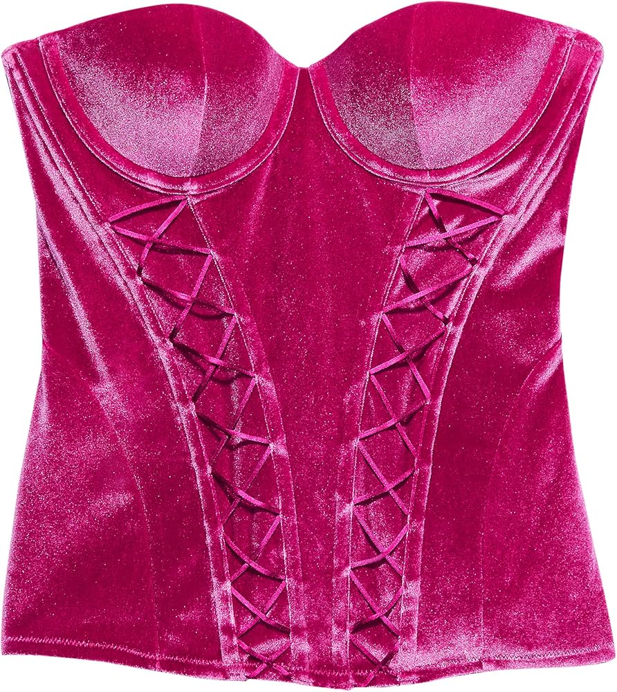 Savage x Fenty Womens Velvet Vixen Corset