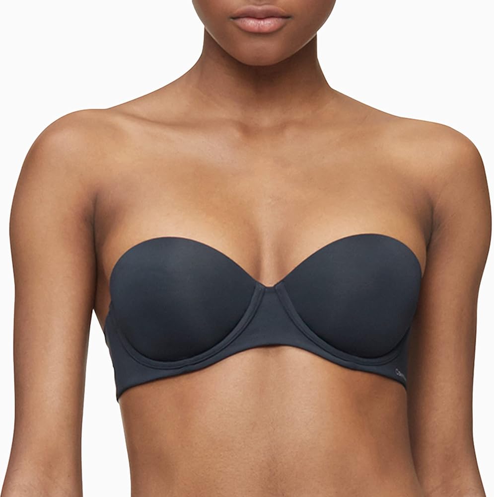 Calvin Klein Women's Perfectly Fit Strapless Convertible Push-Up Bra