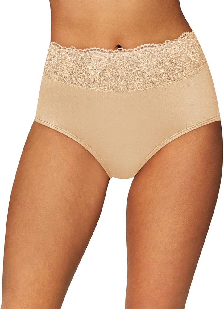 Bali Women's Passion For Comfort Brief Panties, Seamless Stretch Brief Underwear