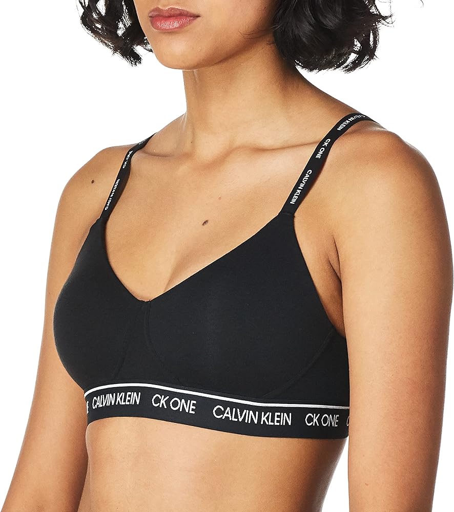 Calvin Klein Women's CK One Cotton Lightly Lined Bralette