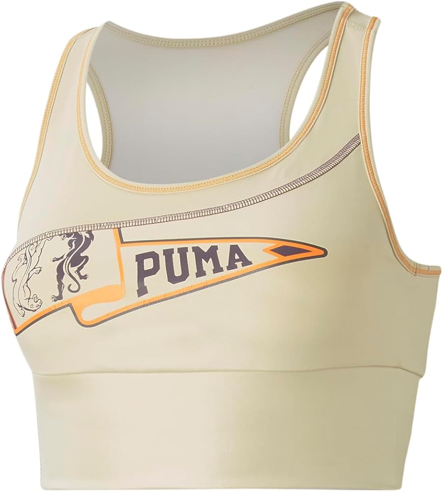 Puma Womens We are Legends Sports Bra Casual Casual - Beige