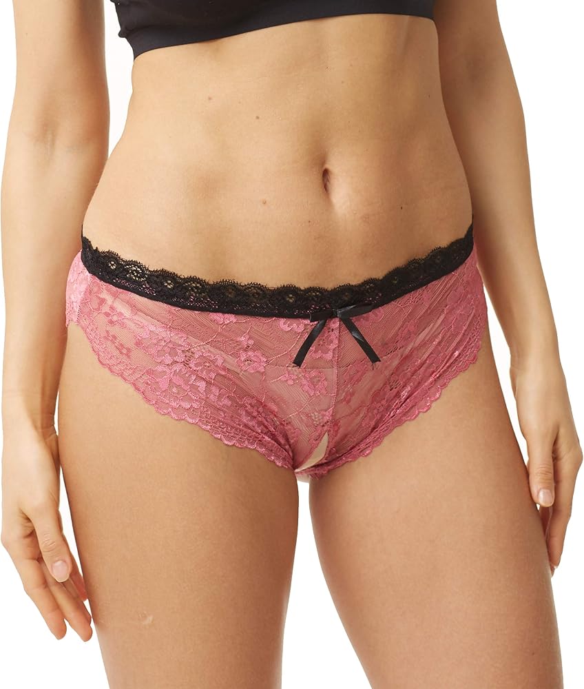 Sofishie Peek-a-Boo Floral Lace Cheeky panties