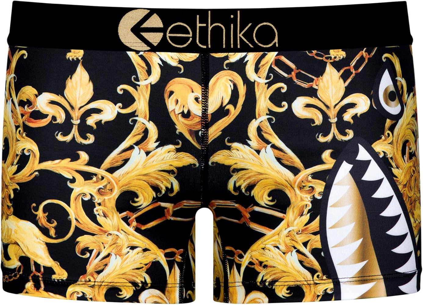 Ethika Womens Staple Boxer Brief | Bomber Golden