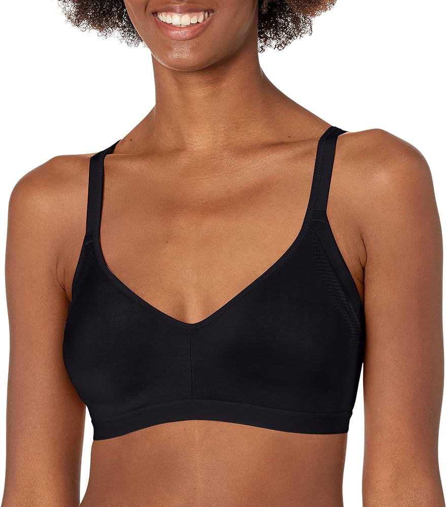 Warner's Women's Blissful Benefits Underarm-Smoothing with Seamless Stretch Wireless Lightly Lined Comfort Bra Rm3911w