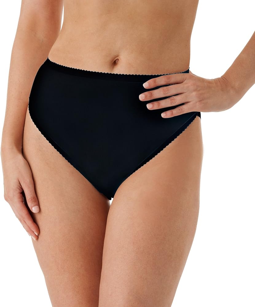 Shadowline Women's Plus Size Spandex Hi-Leg Brief