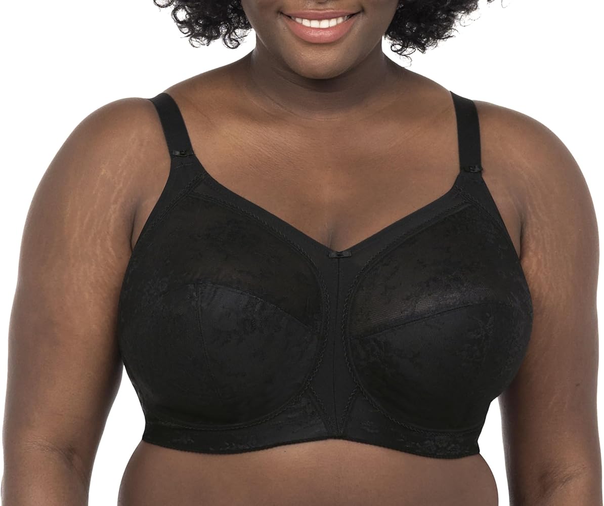 GODDESS Women's Plus Size Verity Wireless Soft Cup Bra