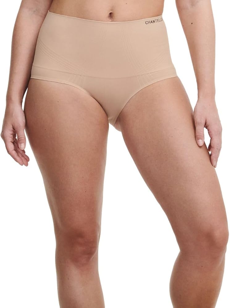 Chantelle Women's Smooth Comfort High Waist Brief Panty, 10U7, Sirrocco, S