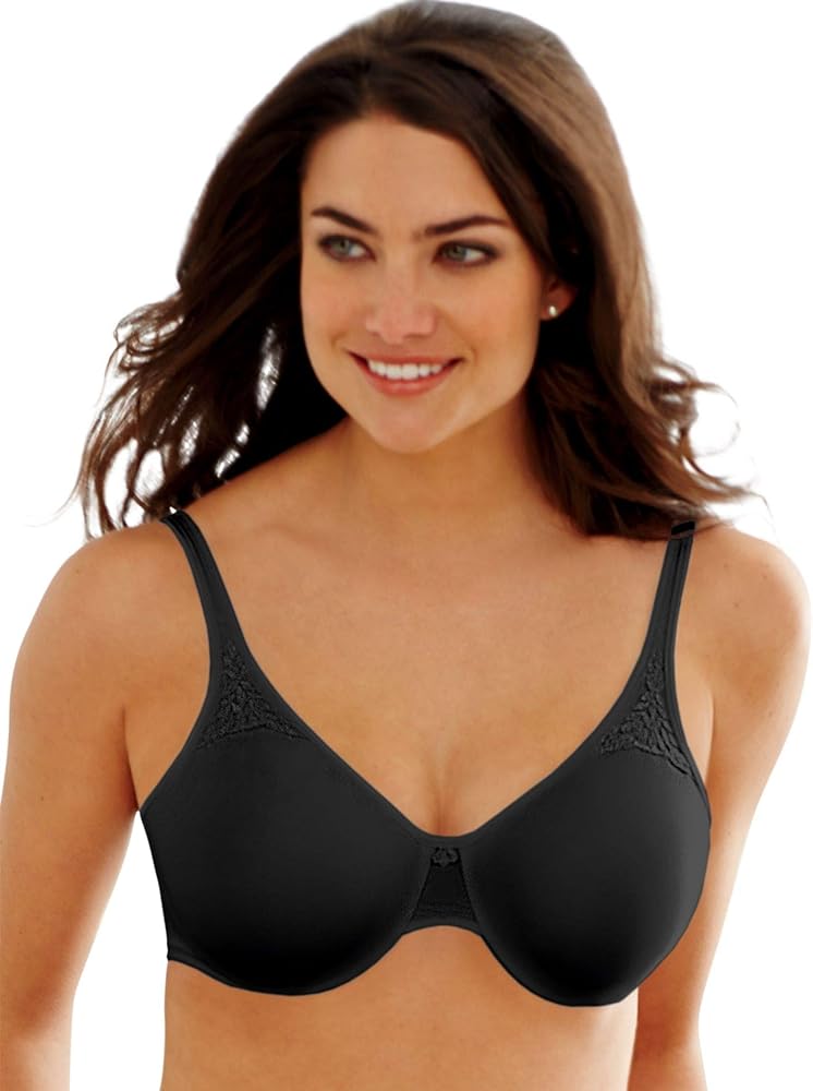 Bali Passion for Comfort Minimizer Underwire Bra, Black, 42D