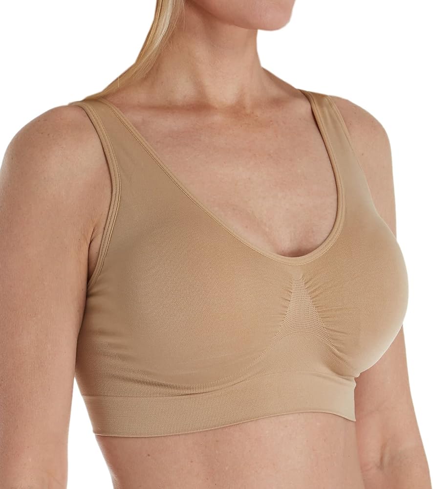 Ahh By Rhonda Shear Women's Plus-Size Generation Bra with Removable Pads