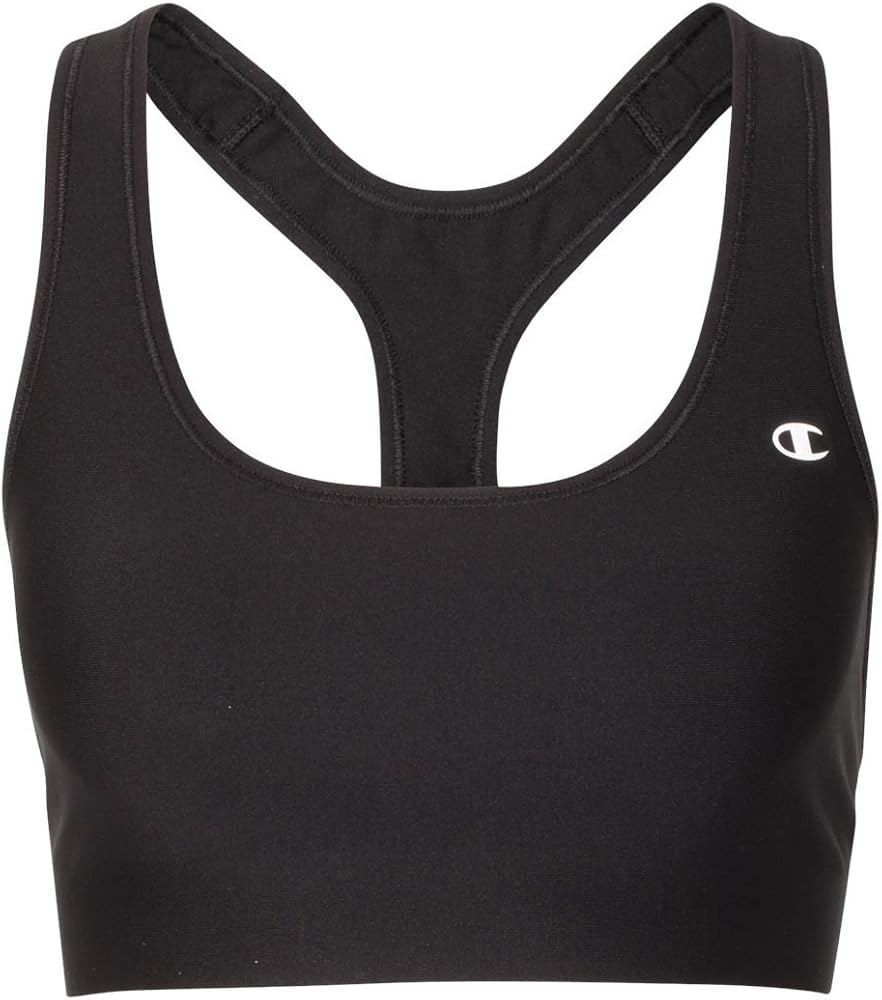 Champion B900 Women's Women's Sports Bra, Black, Medium