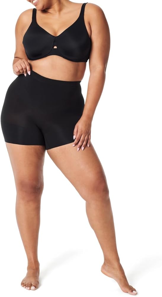 SPANX Seamless Power Shorty - For All Hemline Lengths - Lightweight Core Control Shapewear - Dig-Free Waistband