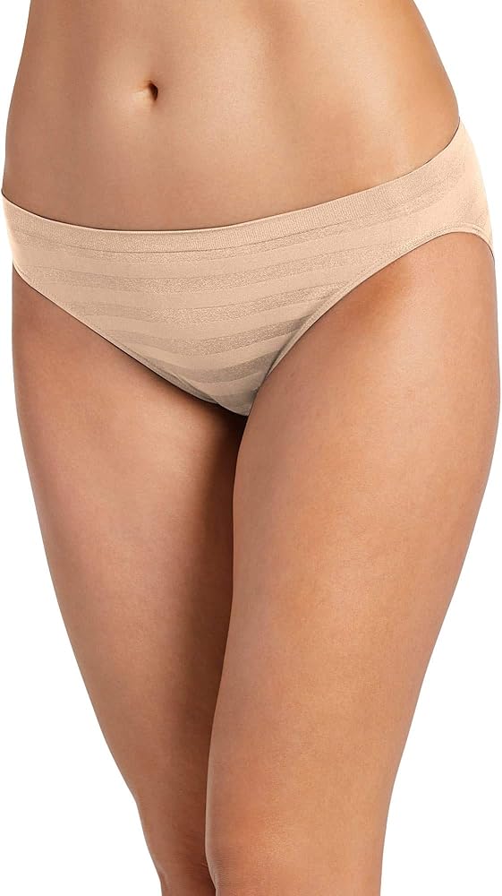 Jockey Women's Underwear Matte & Shine Seamfree Bikini