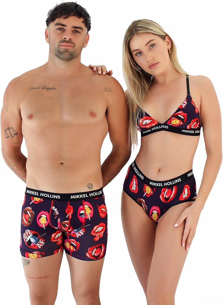 Mix & Match Underwear For Couples - Mens and Womens Underwear - To Make Complete Set Select 3 Items Separately