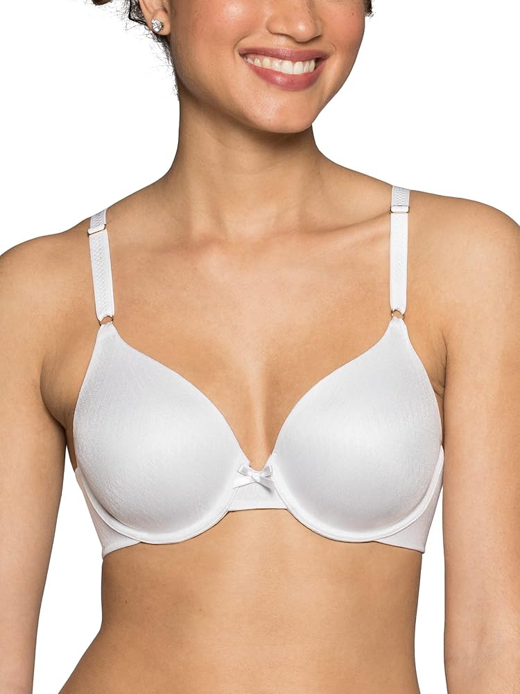 Vanity Fair Women's Radiant Back Smoothing Underwire Bra, Star White Diamond, 40DD