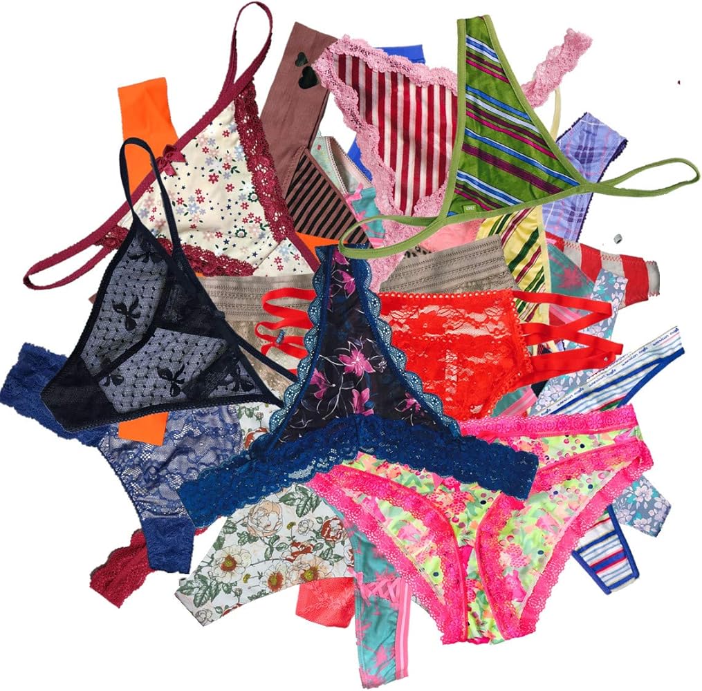 Variety Panties Thong Pack for Women Underwear Bikini Hipster G-String Tangas Assorted Multipack Thong