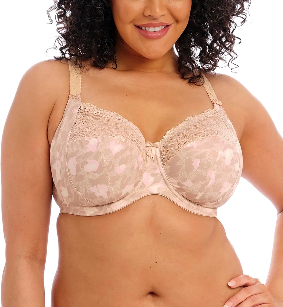 Elomi Women's Plus Size Morgan Banded Underwire Stretch Lace Bra