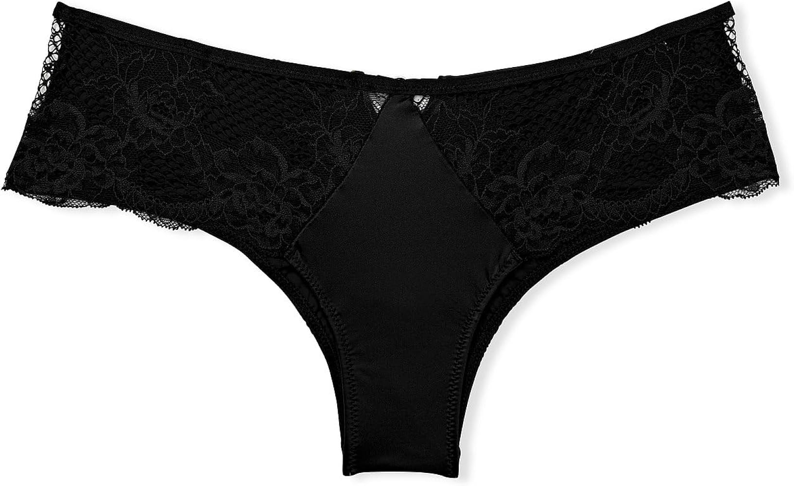 Victoria's Secret Lace Floral Keyhole Back Cutout Cheeky Panty, Underwear for Women (XS-XXL)