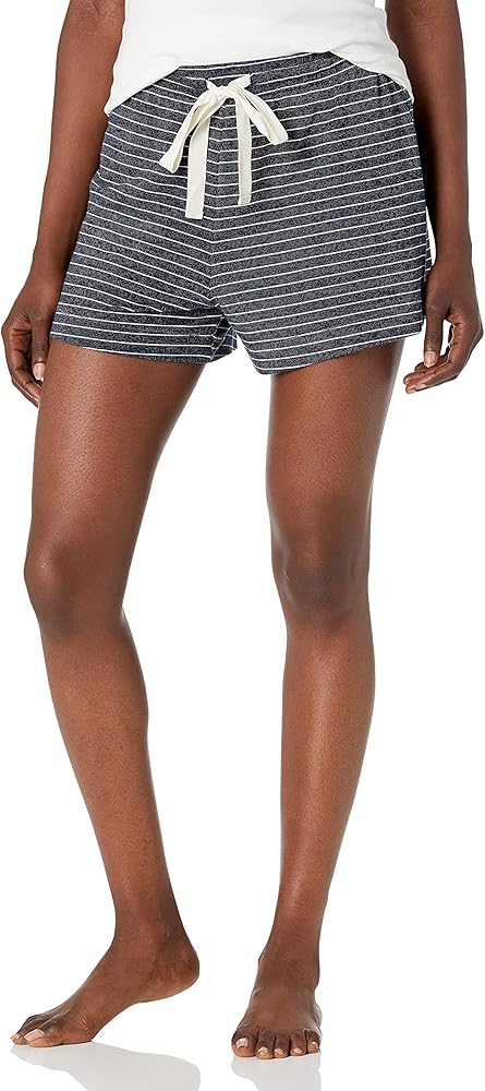 Amazon Essentials Women's Lightweight Lounge Terry Pajama Short