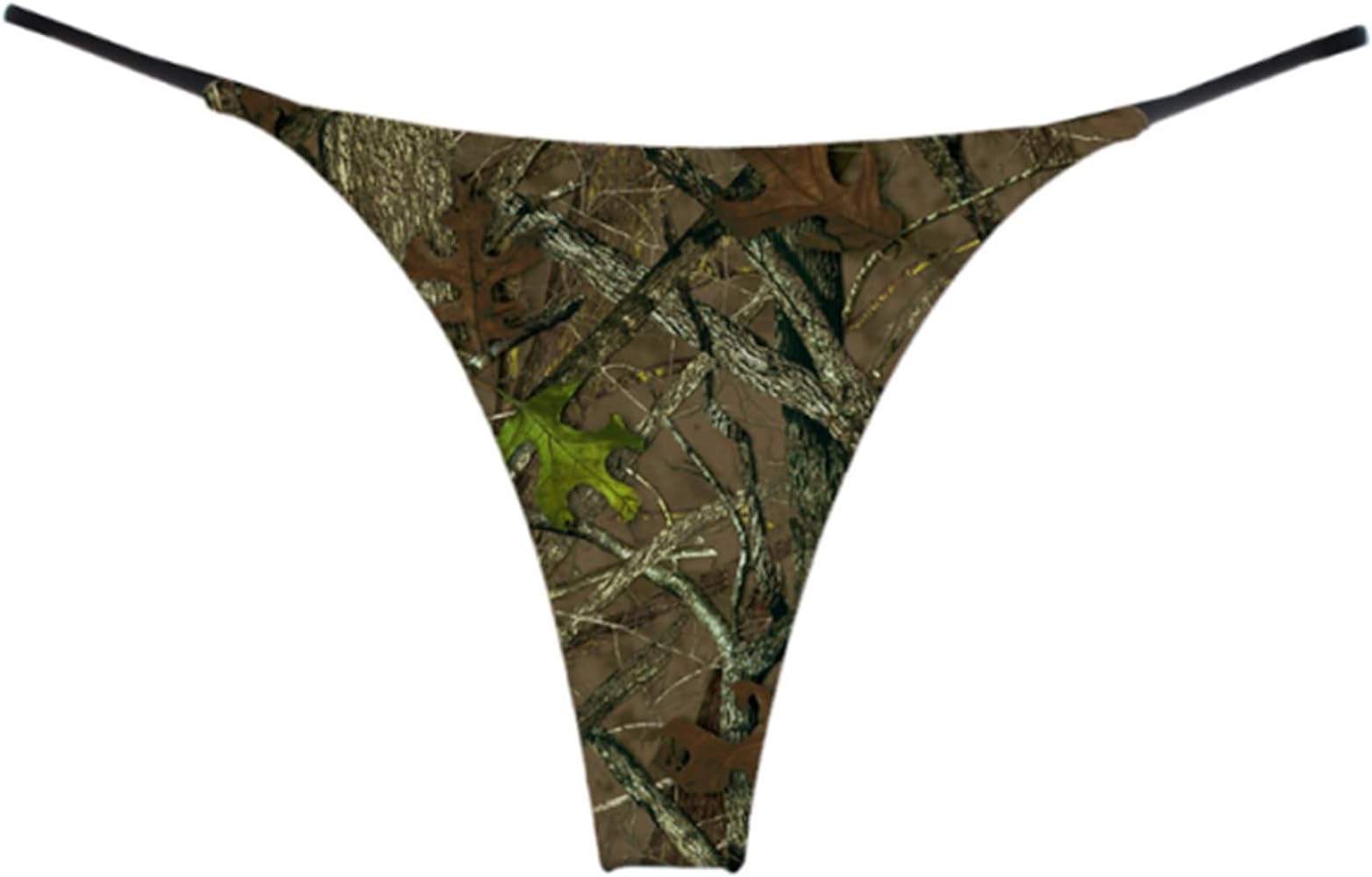 Camo Thong Hunting Pattern Womens